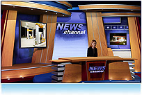 News Virtual Set Studio