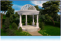 Outdoor Virtual, romantic gazebo